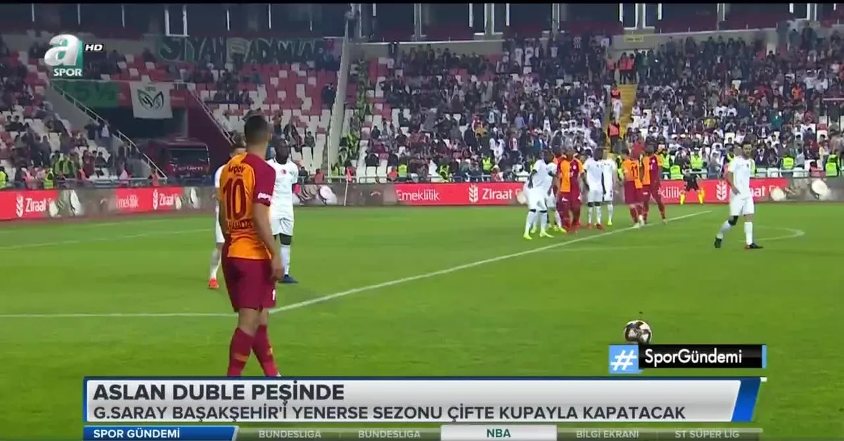 Aslan duble peşinde