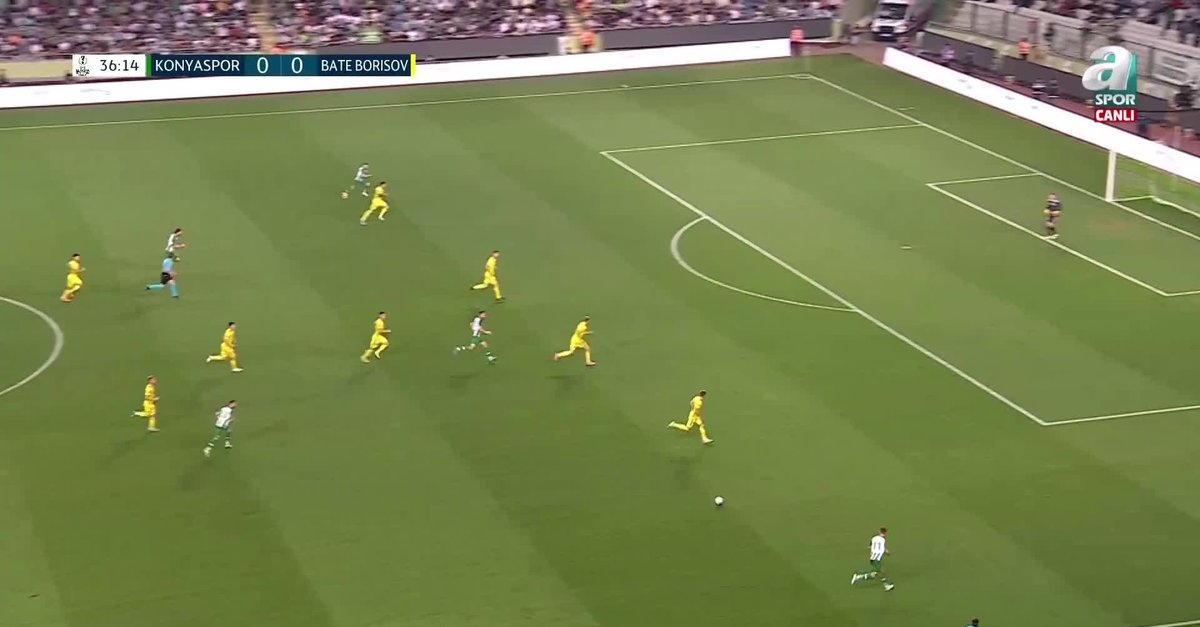 GOL | Konyaspor 1-0 Bate Borisov