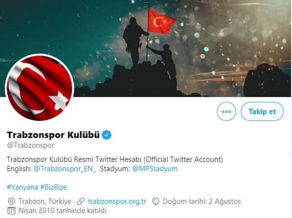 Trabzonspor'dan ordumuza tam destek! - 1