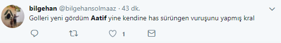 Aatıf attı sosyal medya yıkıldı!
