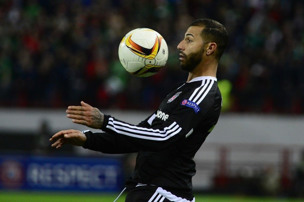 Lokomotiv Moskova - Beşiktaş maçından kareler