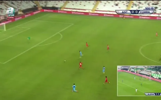 Antalyaspor 0-1 Yomraspor