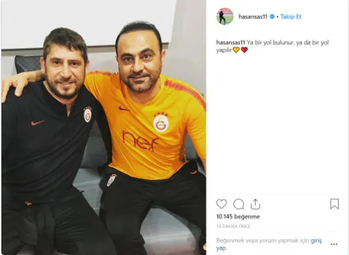 Hasan Şaş'tan galibiyet sonrası flaş paylaşım! - 1