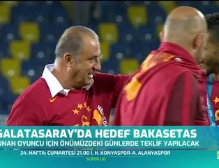 Galatasaray'da hedef Bakasetas