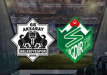 Aksaray Belediyespor Iğdır maçı saat kaçta? Ne zaman oynanacak?