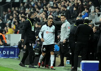 Beşiktaş'ta sakatlık şoku