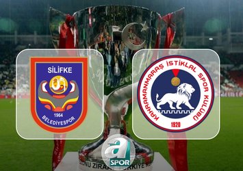 Silifke Belediye Spor-Kahramanmaraş İstiklal Spor maçı saat kaçta?