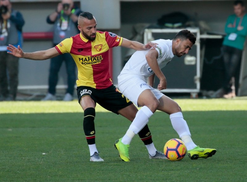 Göztepe - Kasımpaşa maçından kareler