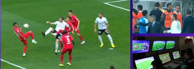 Beşiktaş - Ümraniyespor maçında penaltı kararı! İşte o anlar... - 1