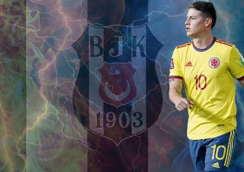 Beşiktaş'ta James Rodriguez sesleri!