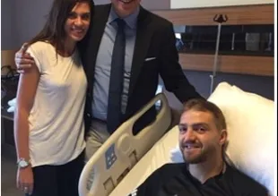 Fikret Orman'dan Caner Erkin'e ziyaret