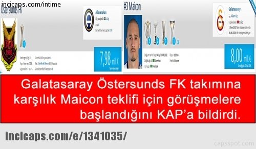 Östersunds - Galatasaray capsleri güldürdü