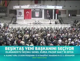 Beşiktaş yeni başkanını seçiyor