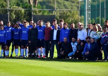 Trabzonspor'da Sosa ve Esteban kampa katıldı