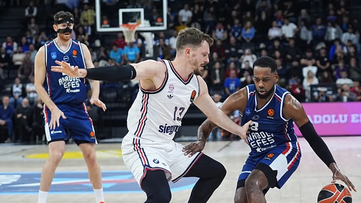 Anadolu Efes evinde Bayern Münih'e mağlup!