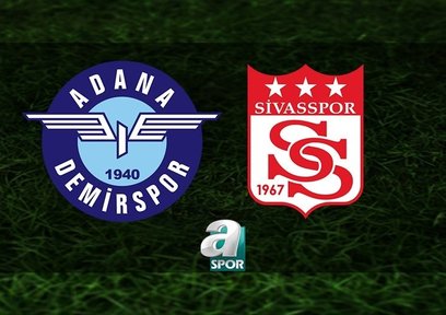 A. Demirspor - Sivasspor | CANLI