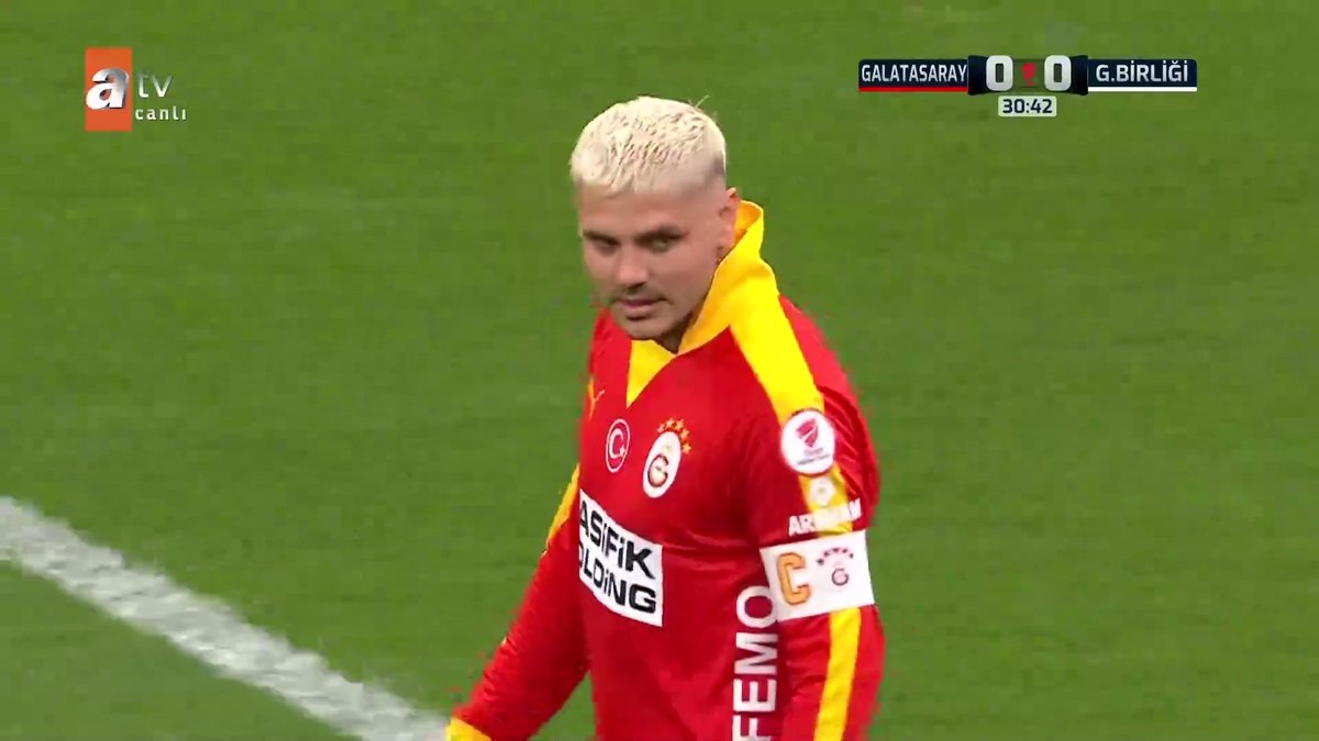 22 Nisan 2026 - Galatasaray'da Icardi uygun pozisyonda golü kaçırdı! - Aspor  Ziraat Türkiye Kupası