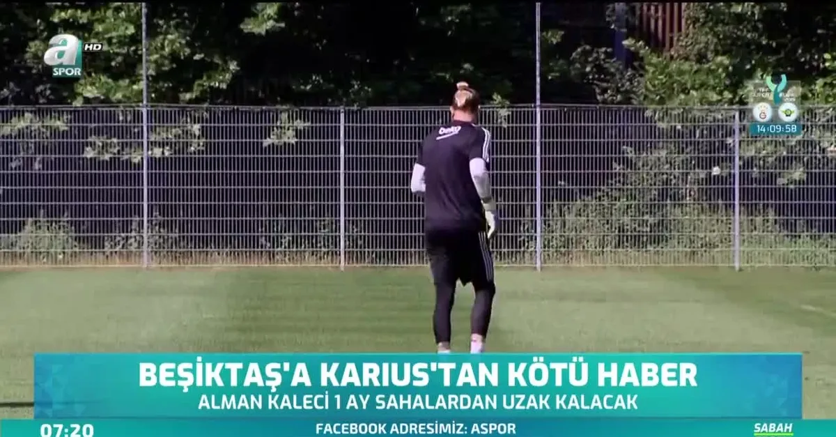 Beşiktaş'a Karius'tan kötü haber