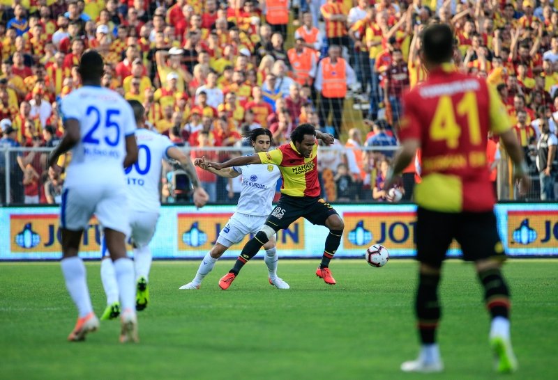 Göztepe - Ankaragücü maçından kareler