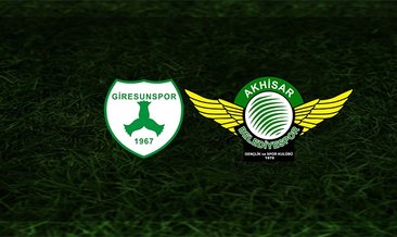 Giresunspor - Akhisarspor maçı saat kaçta ve hangi kanalda?