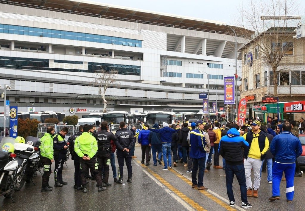 Fenerbahçe taraftarı Vodafone Arena’da