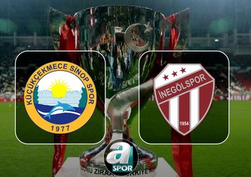 Küçükçekmece Sinop Spor-İnegölspor maçı nasıl izlenir?