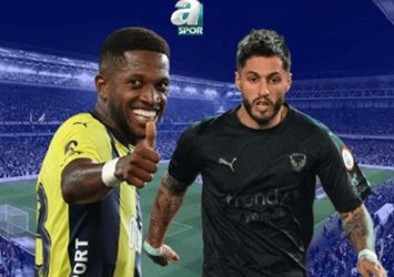 F.Bahçe'nin Hatayspor maçı 11'i belli oldu!