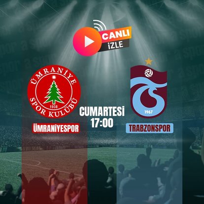 Ümraniyespor-Trabzonspor | CANLI