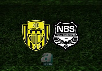 Ankaragücü - Nazilli Belediyespor maçı saat kaçta? Hangi kanalda?