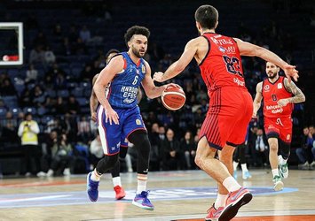 Anadolu Efes Bahçeşehir'e şans tanımadı!