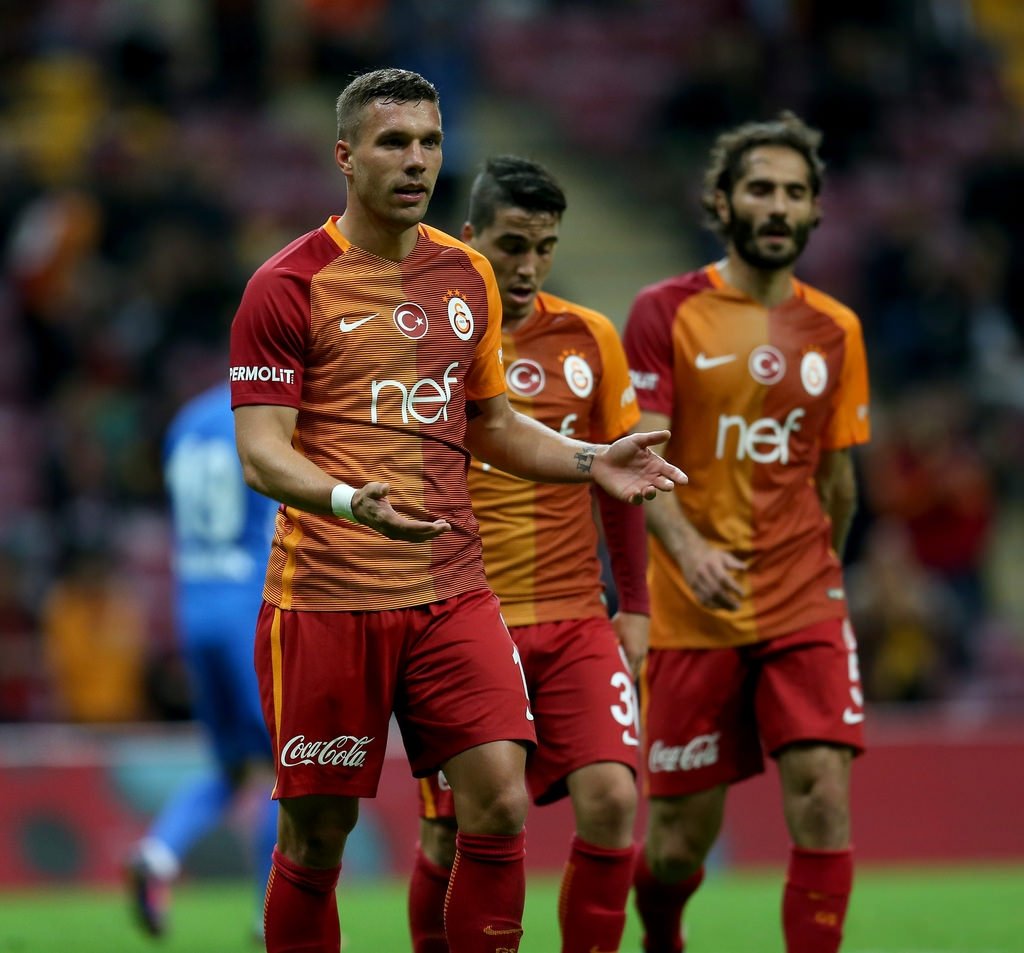 Galatasaray-Dersimspor karşılaşmasından kareler