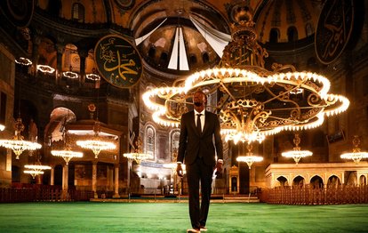BEŞİKTAŞ HABERİ | Tammy Abraham Ayasofya Camii’ni ziyaret etti