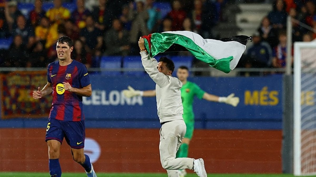 Filistin bayrağı La Liga'da olay oldu!