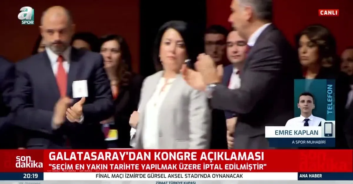 G.Saray'da seçimler iptal edildi!