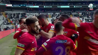 GOL | Beşiktaş 0-1 Kayserispor