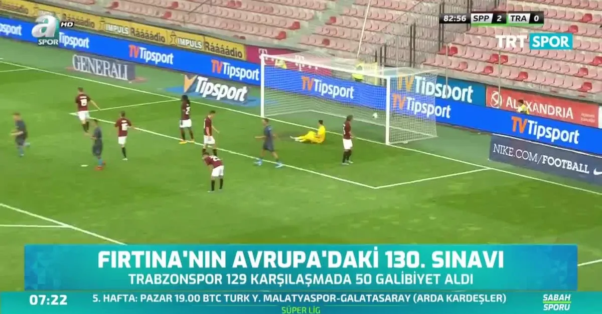 Trabzonspor'un Avrupa'daki 130. sınavı