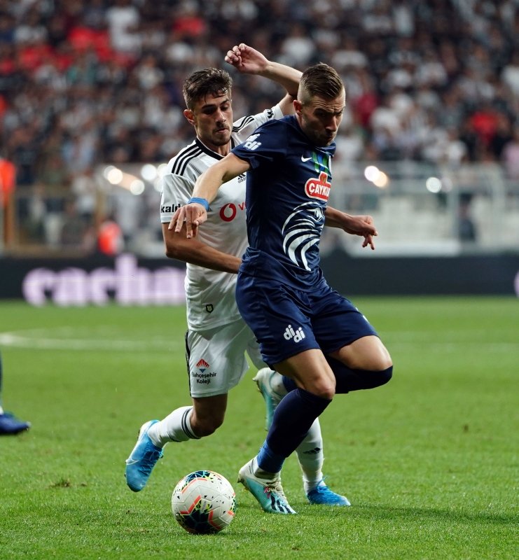 Beşiktaş - Ç. Rizespor maçından kareler