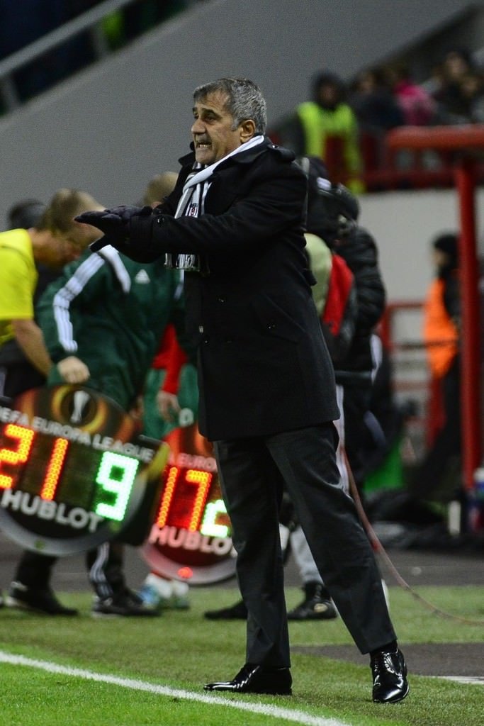 Lokomotiv Moskova - Beşiktaş maçından kareler