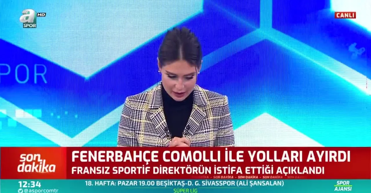 Fenerbahçe'de Comolli istifa etti