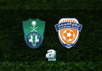 Al Ahli-Al Fayha maçı saat kaçta?