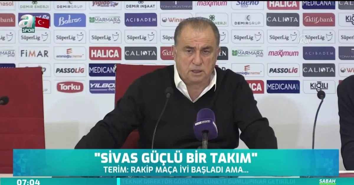 Fatih Terim: Sivas güçlü bir takım
