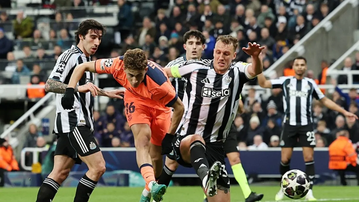 Newcastle United evinde Barcelona ile berabere kaldı!