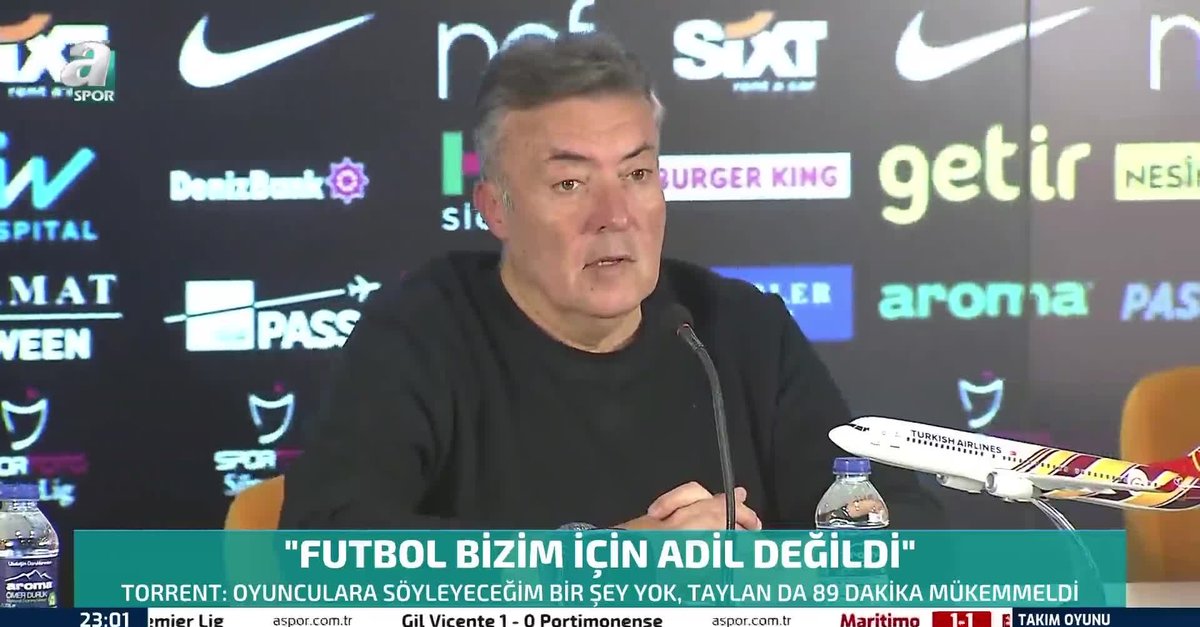 Torrent Trabzonspor maçı sonrasında açıklamalar yaptı