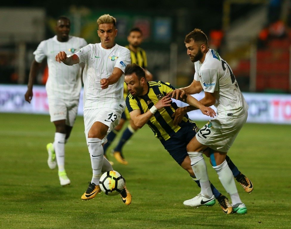 TM Akhisarspor - Fenerbahçe maçından kareler