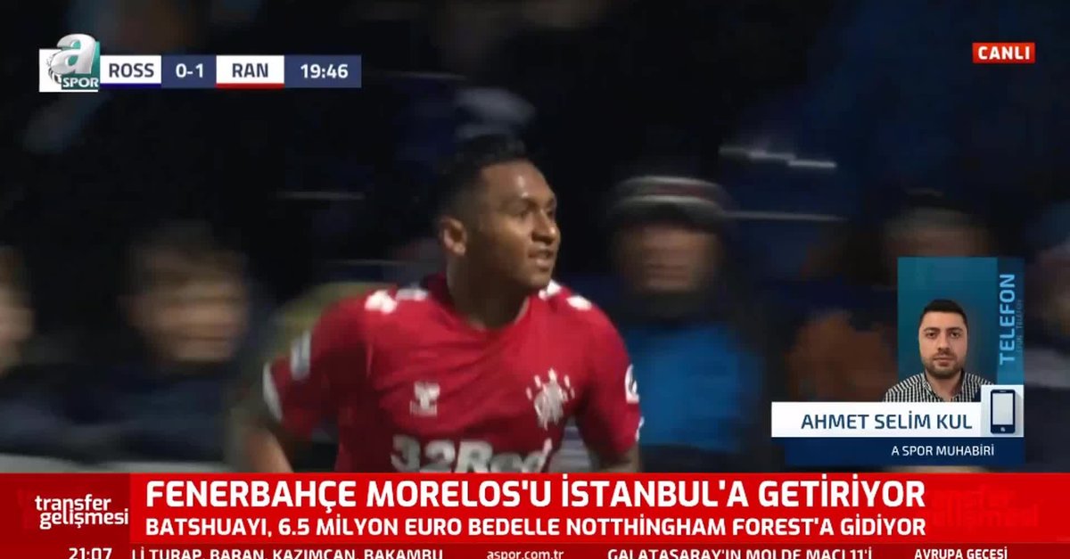 Fenerbahçe Alfredo Morelos'u İstanbul'a getiriyor!