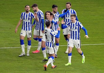 Hertha Berlin rahat kazandı!