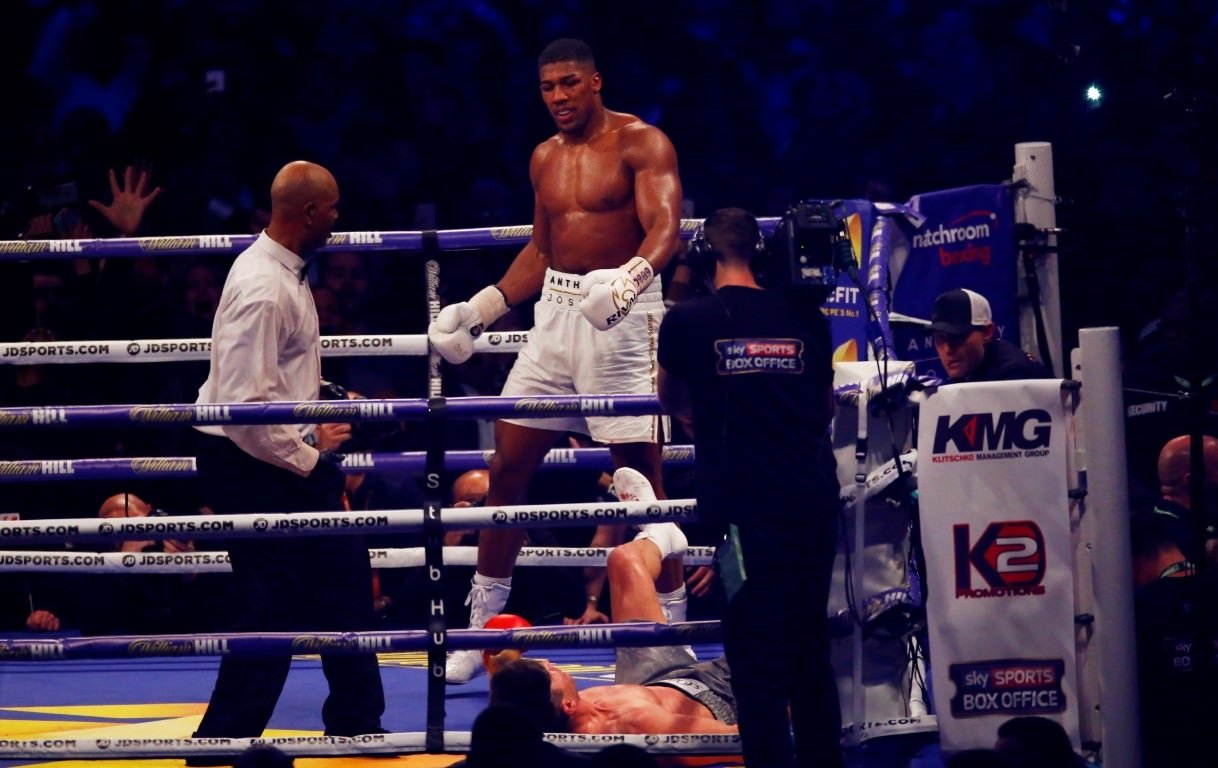 Anthony Joshua, Wladimir Klitschko’yu devirdi!