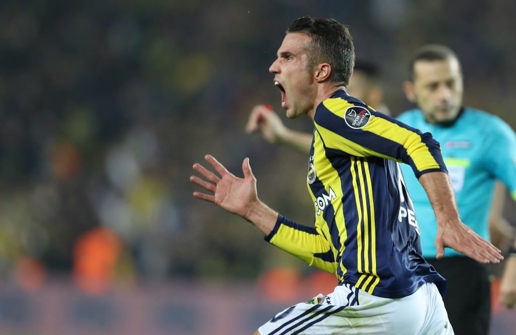 Fenerbahçe-Galatasaray karşılaşmasından kareler