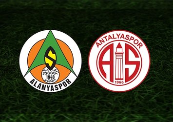 Alanyaspor - Antalyaspor | CANLI
