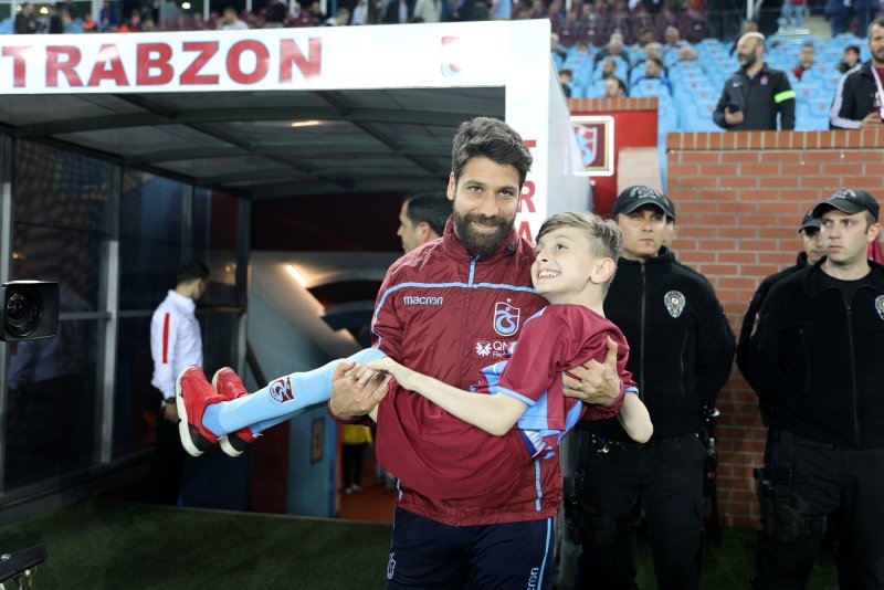 Trabzonspor - Kayserispor maçından kareler